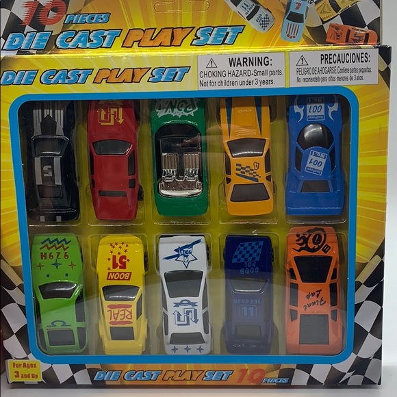 10 Toy Cars - Picture 2 of 2